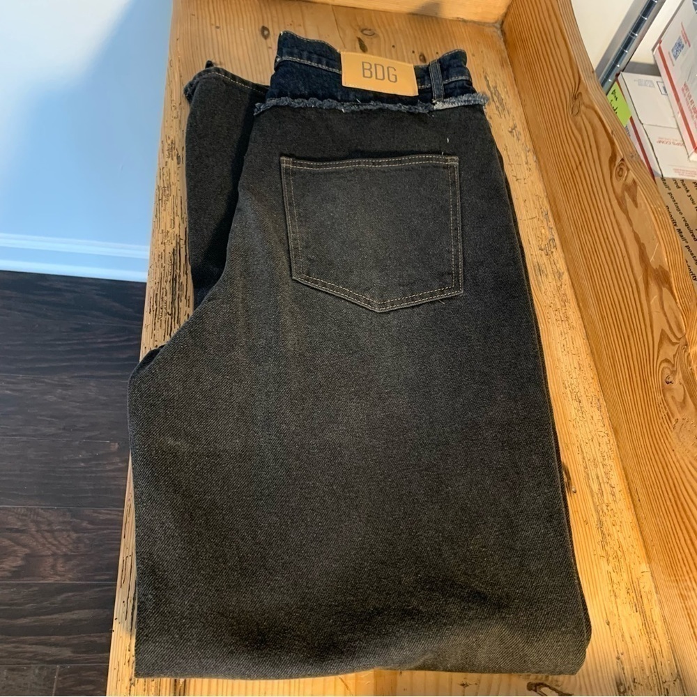 BDG urban outfitters wide leg black jeans - Picture 5 of 15